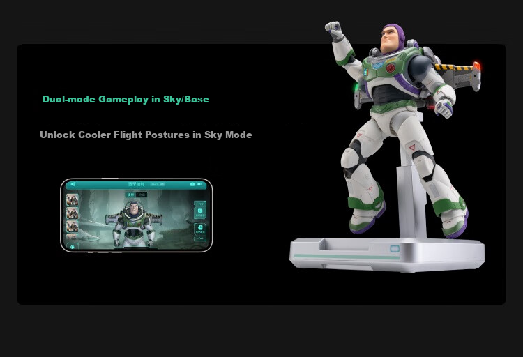 Lesenjiqiren, Basi Guangnian Official Light Year Authentic Story Voice Control Interactive Disney Authorized Toy, Toy Story Advanced Intelligent Robot Toy, Gift for Adults And Childre 10