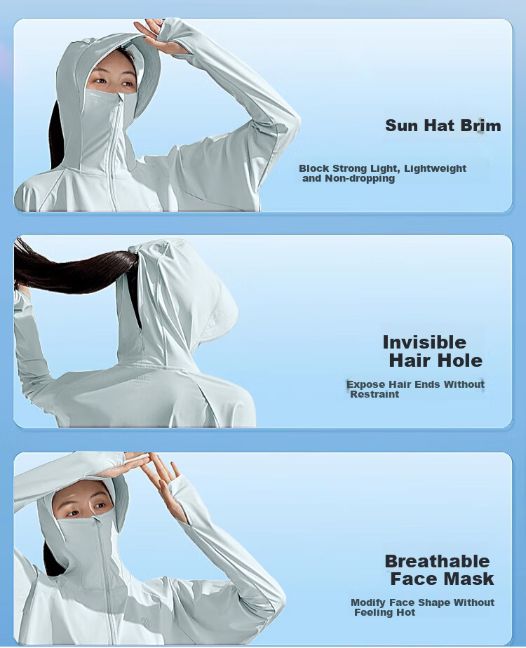 Xiongmaoxiangban Ice Silk Sun Protection Clothing for Women, UV-Resistant, Summer 2025 New Style, Breathable, Fashionable, Ultra-Thin, Loose-Fitting, Cool-Feeling Sun Protection Garment 9
