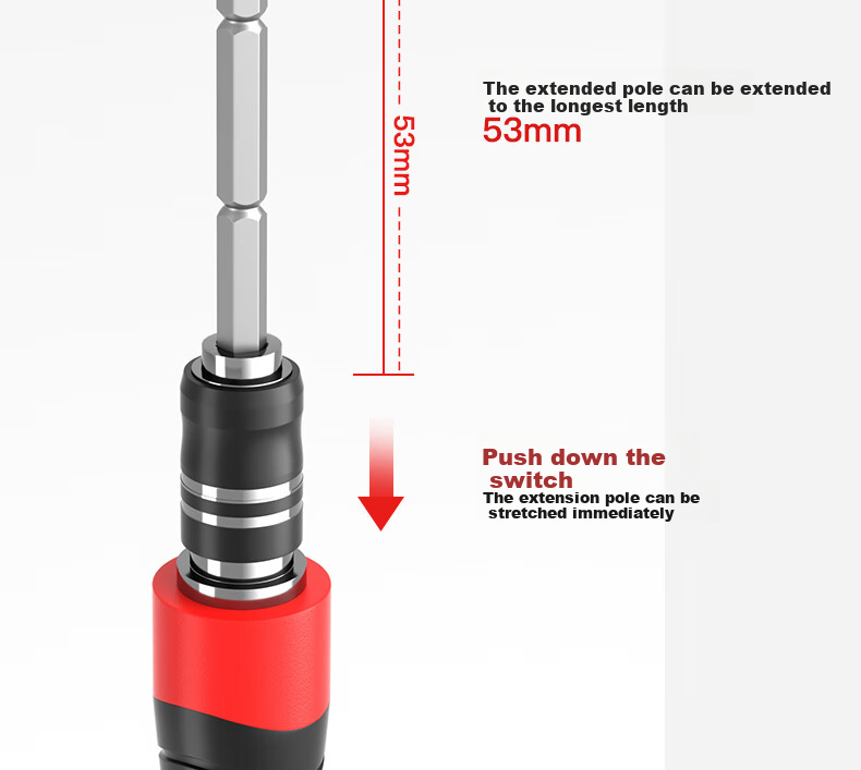 DELIXI ELECTRIC Screwdriver Set, Strong Magnetic Household Multi-Functional Screwdriver Kit, 107 Pieces Set DH-107 14