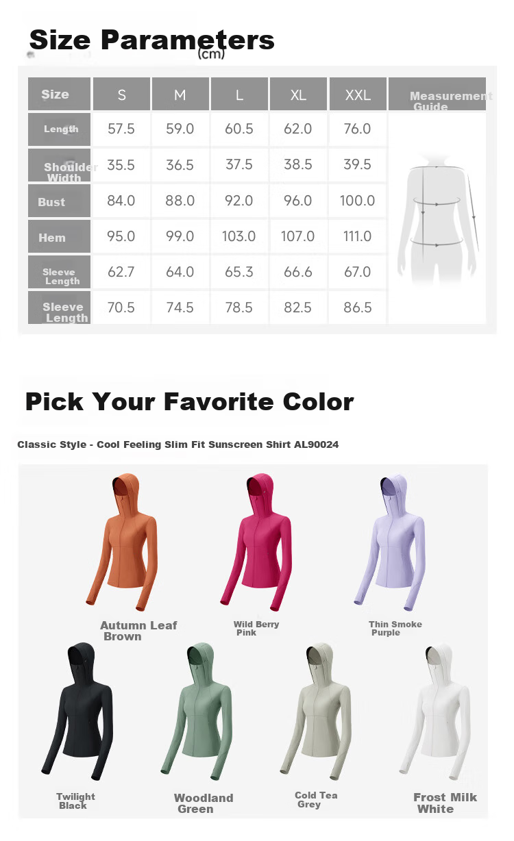Beneunder Sports Sun Protection Clothing for Women AL900, Hot Girl UV-Resistant Slimming Outdoor Wear, Cold Tea Gray, Size L 17