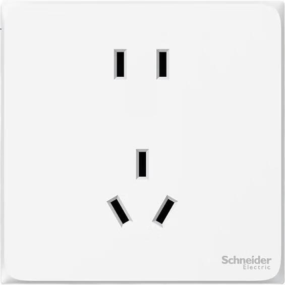 Розетка Schneider Electric 86-типа, 5 гнезд, кремово-белая, серия Haocheng