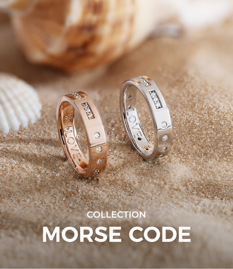 APM Monaco TOI MOI Morse Code Bracelet, Gift for Girlfriend, Wife, Boyfriend 1