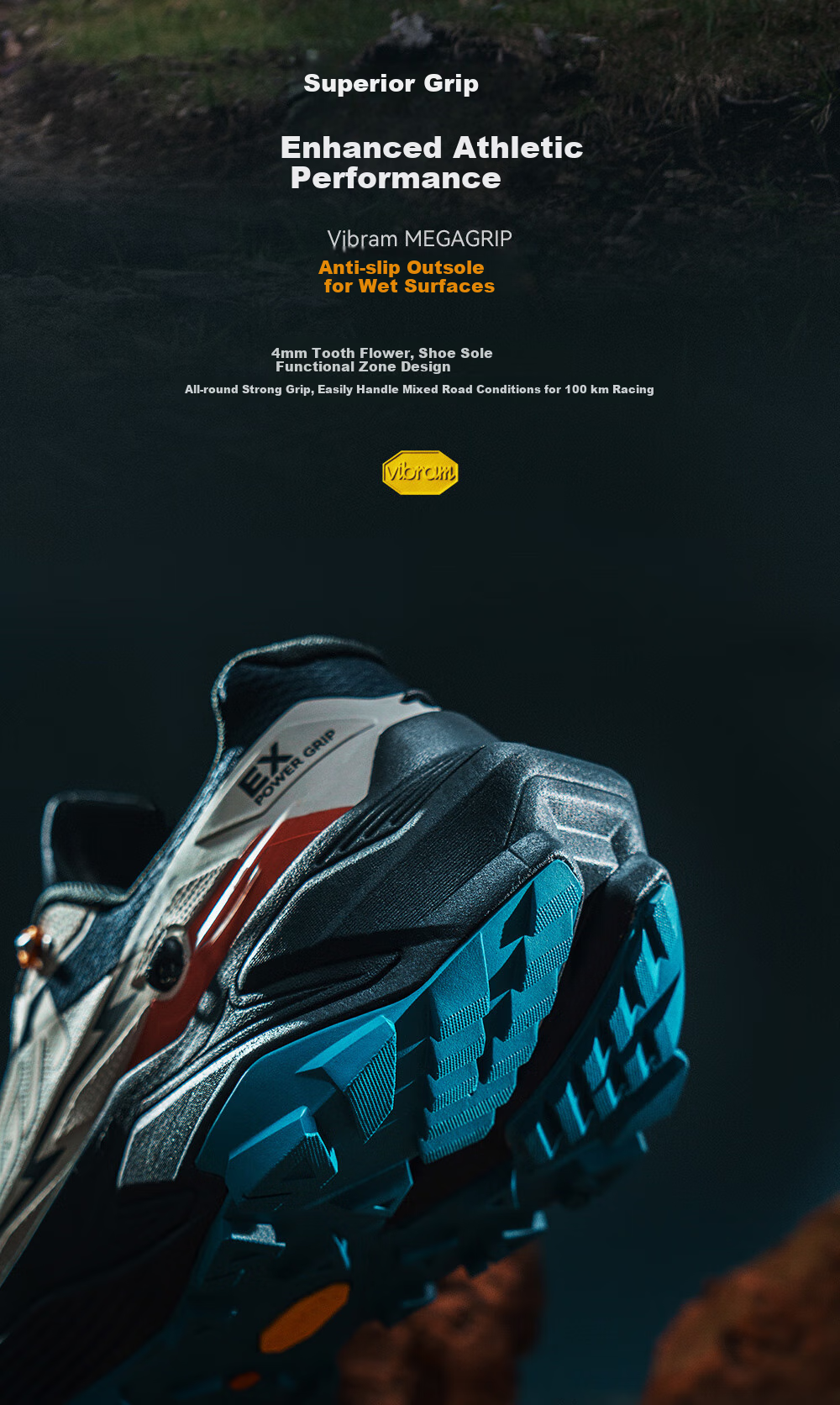 KAILAS FUGA [New Model] Kailash FUGA EX3 Breathable Shock-Absorbing, Non-Slip Low-Top Trail Running Shoes for Me 4