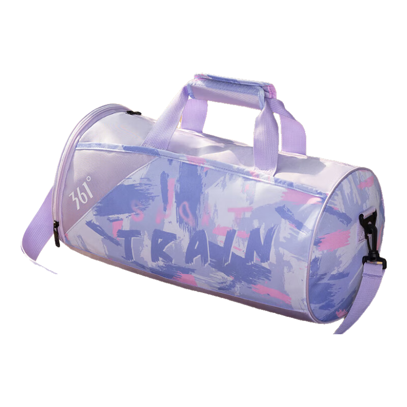 361° Dry And Wet Separation Swim Bag, Waterproof Bag for Men And Women, Sports Fitness Portable Handheld Backpack Storage Bag, Purple