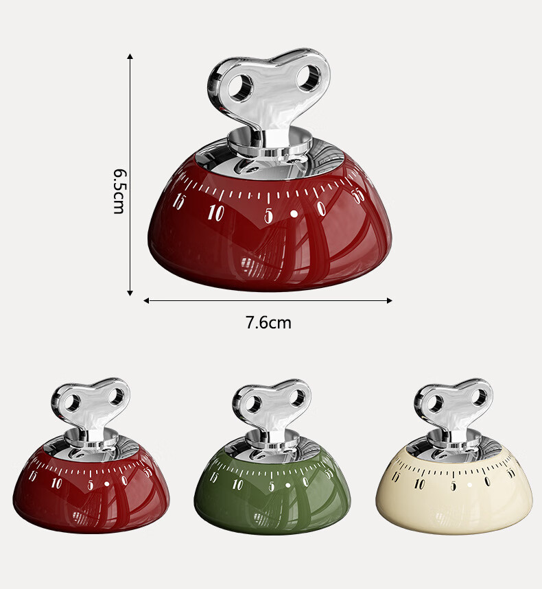 40,000 Kilometer Timer Kitchen Timer Time Manager Study Reminder Multifunctional Mechanical Countdown Timer 16