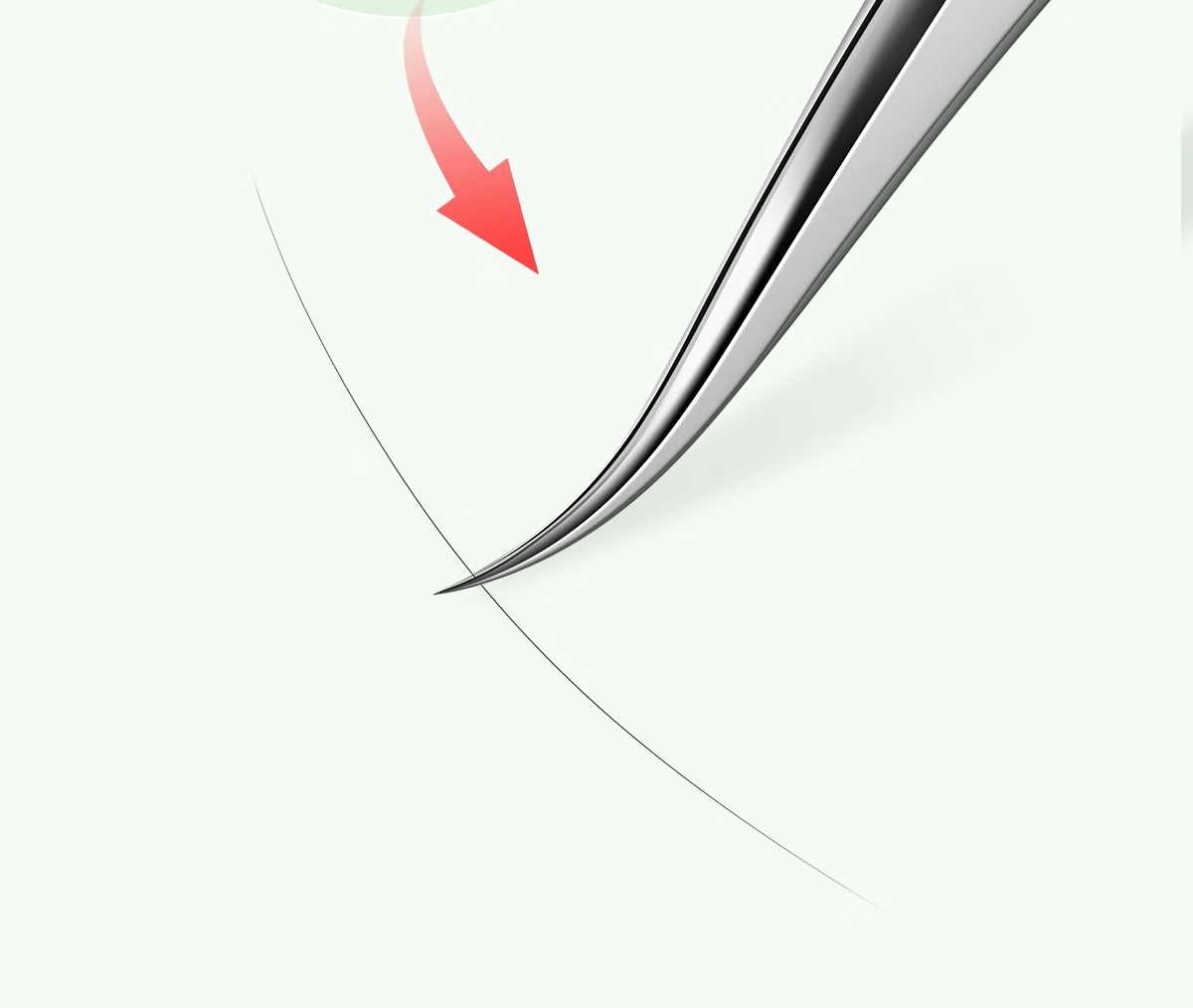 OEIEZ Non-Magnetic Ultra-Fine Comedone Extractor Pimple Tweezer Professional Blackhead Acne Beauty Clamp High-Precision Comedone Tweezer 9