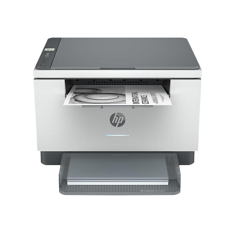 HP Commercial M233dw Automatic Duplex Laser Printer, Wireless Remote Printing, All-In Printer with Print, Copy, And Scan Functions, One-Year On-Site Warranty Upgrade