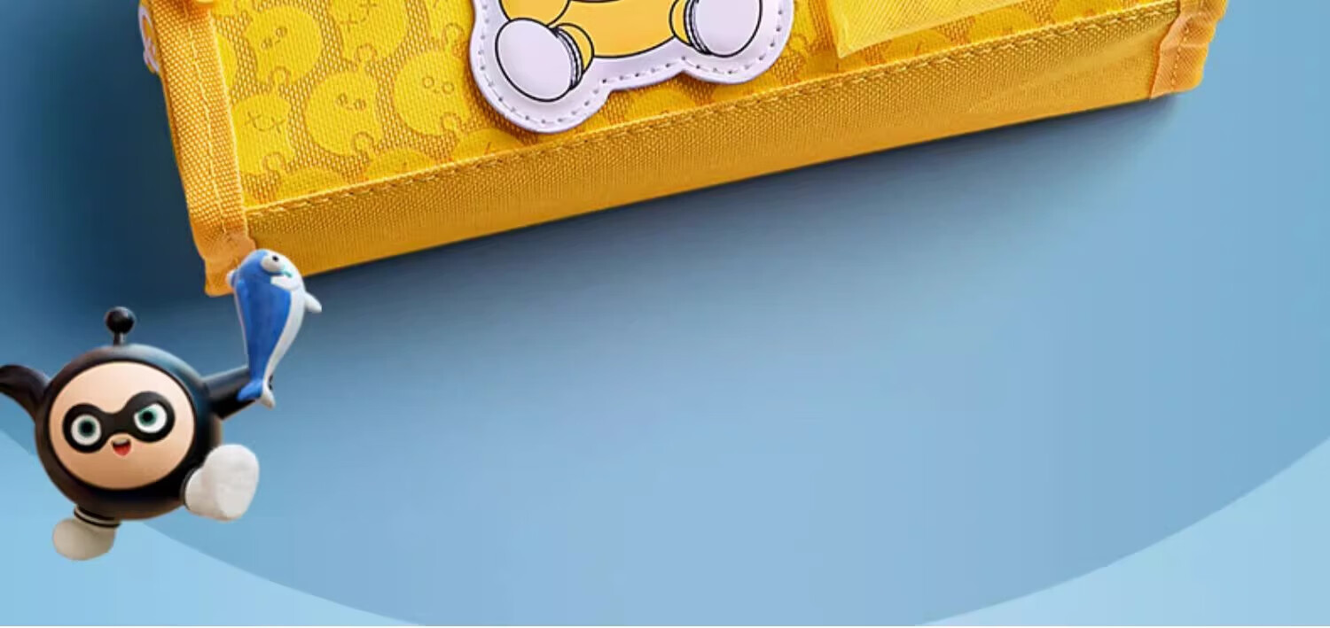 Mingyu Egg Party Pencil Case, Multi-Layer Large Capacity, Elementary School Student Stationery Box, Stylish Pencil Case for Boys And Girls, First Grade Children's Stationery Bag, Birthday Gift 11