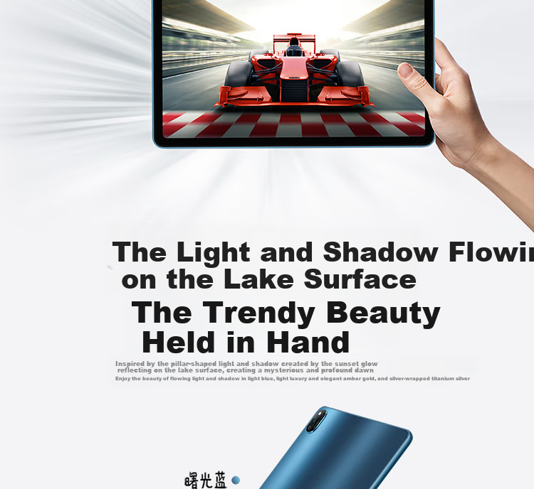 HONOR Tablet V7, High Refresh Rate Eye Protection, 10.4-Inch Full Screen, Multi-Screen Collaboration, Card Slot, Business Entertainment Learning Tablet Computer, 6GB+128GB, Titanium Silver, 5G Versio 2