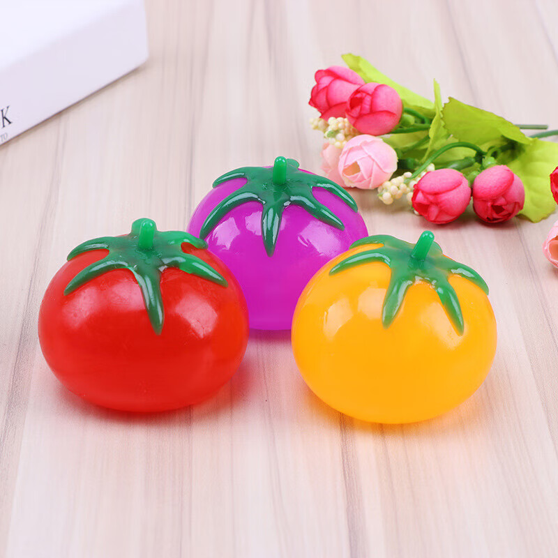 JIANTIAN Fruit Stress Relief Toy, Emotion Stabilizer, Squeeze Toy, Decompression Jelly, Silicone Slow Rebound Gift