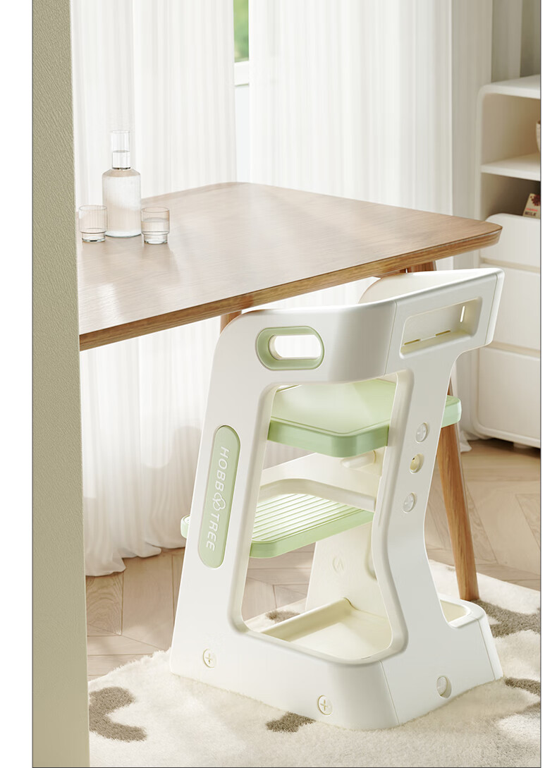 Hobby Tree Children's Learning Chair Multifunctional Foldable Portable Dining Chair Gray 14
