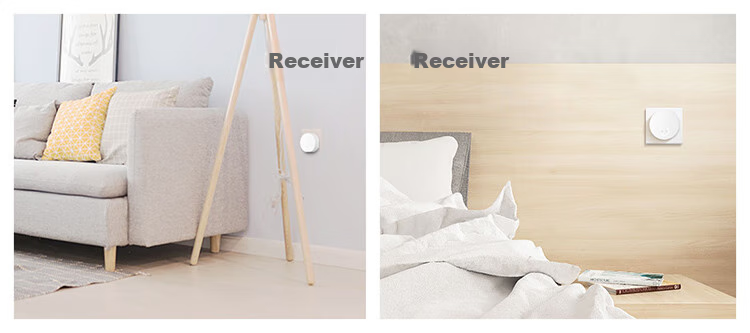 Linptech Wireless Doorbell Indoor G6L-RW Standard Version Receiver (Cannot Be Used Alone) 6