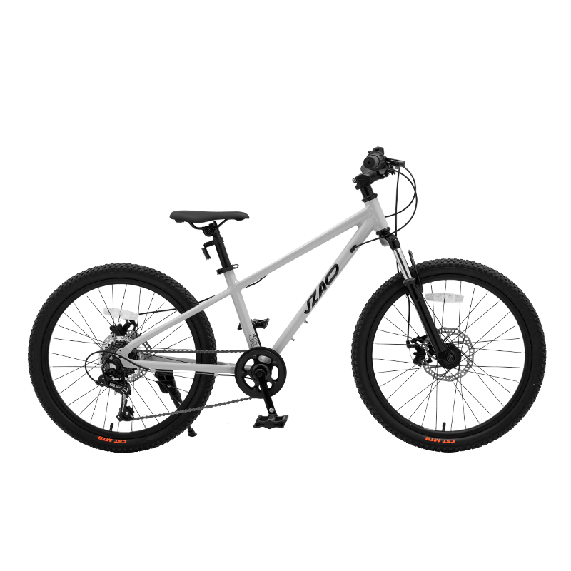JD Original Lingyue Mountain Bike, Sold by JD, Children's Bicycle for Ages 8-12, Student Gear Shift, 22-Inch, Pigeon Gray
