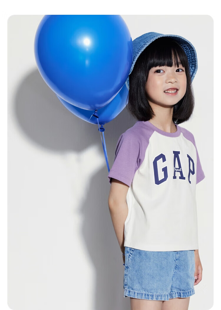GAP Kids Unisex Summer Cotton Short Sleeve T-Shirt 838371 14