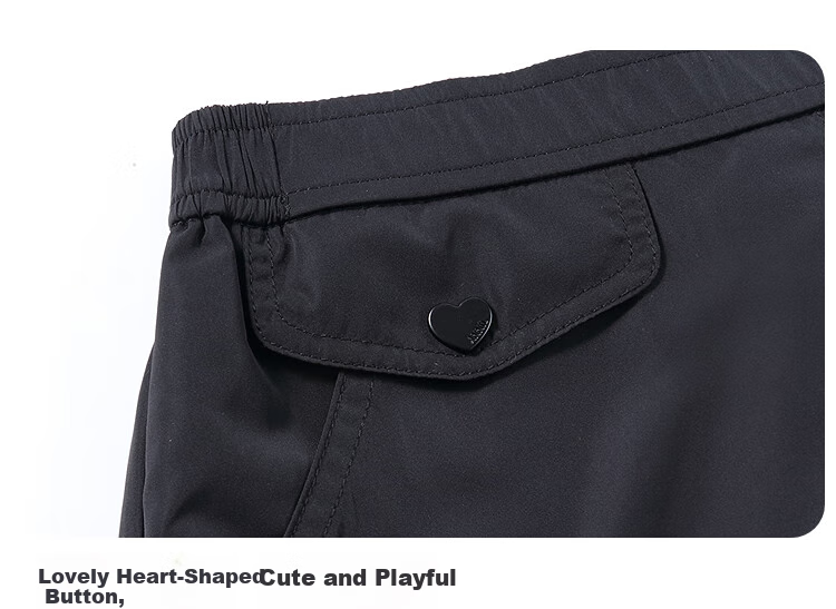 Annil Girls' Pleated Skort, Summer 2025 New Style, Casual Sweet Fashionable Black Short Skort 19