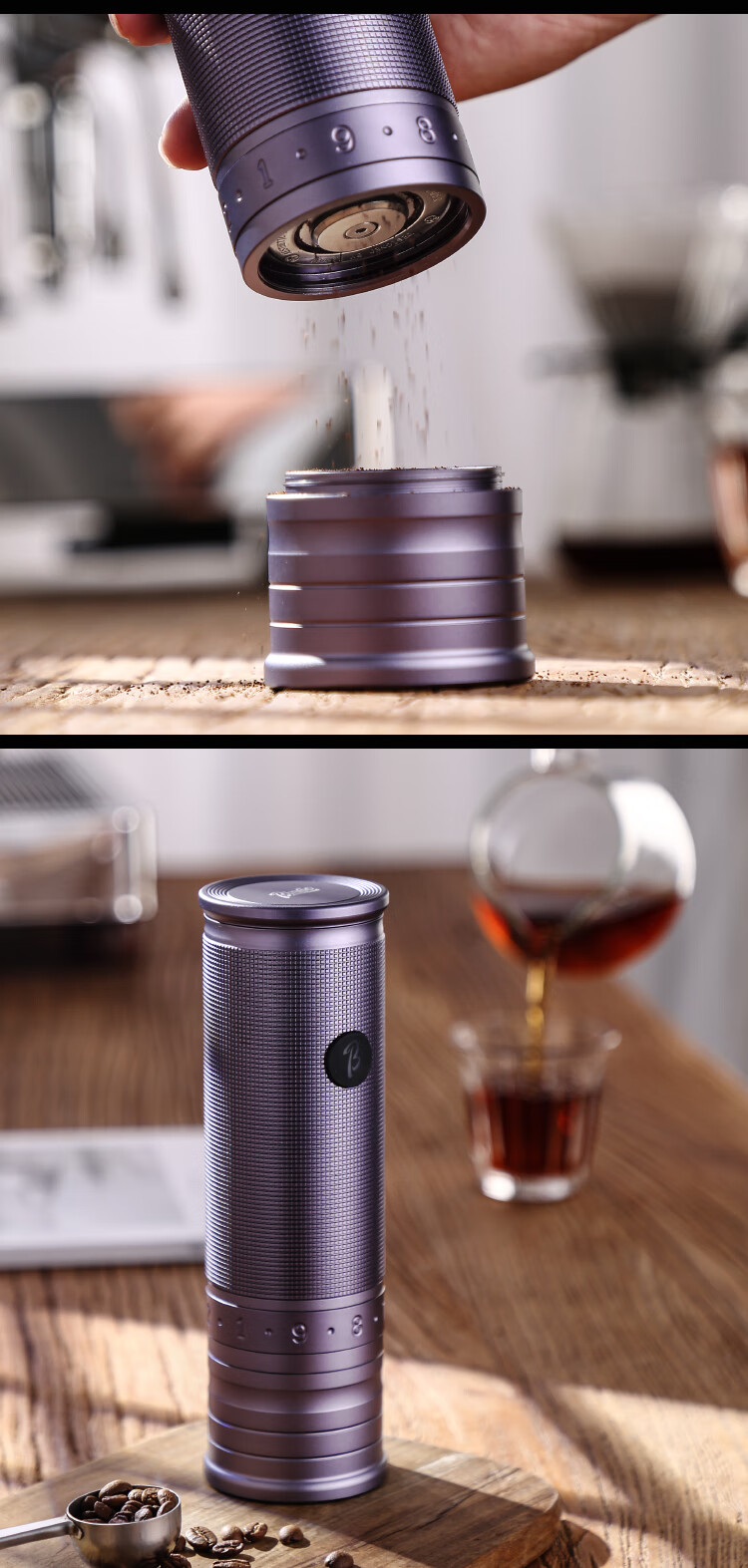 Bincoo Electric Coffee Grinder Portable Coffee Bean Grinder Small Home Use External Italian Coffee Grinding Machine 4
