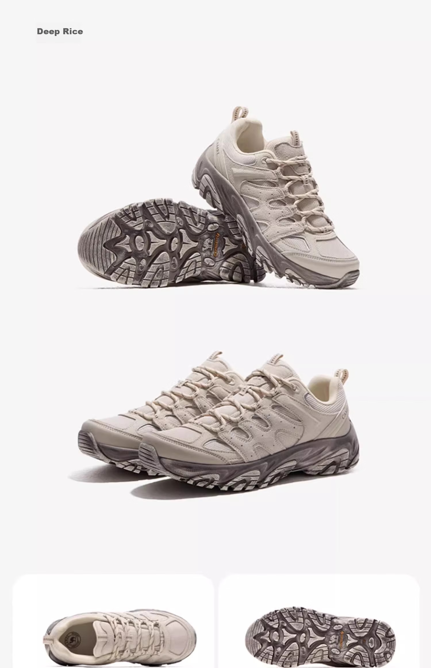 CAMEL Victory Hiking Shoes, Breathable Outdoor Sports Shoes for Men And Women, Waterproof Non-Slip Trekking Shoes F14C693646 16