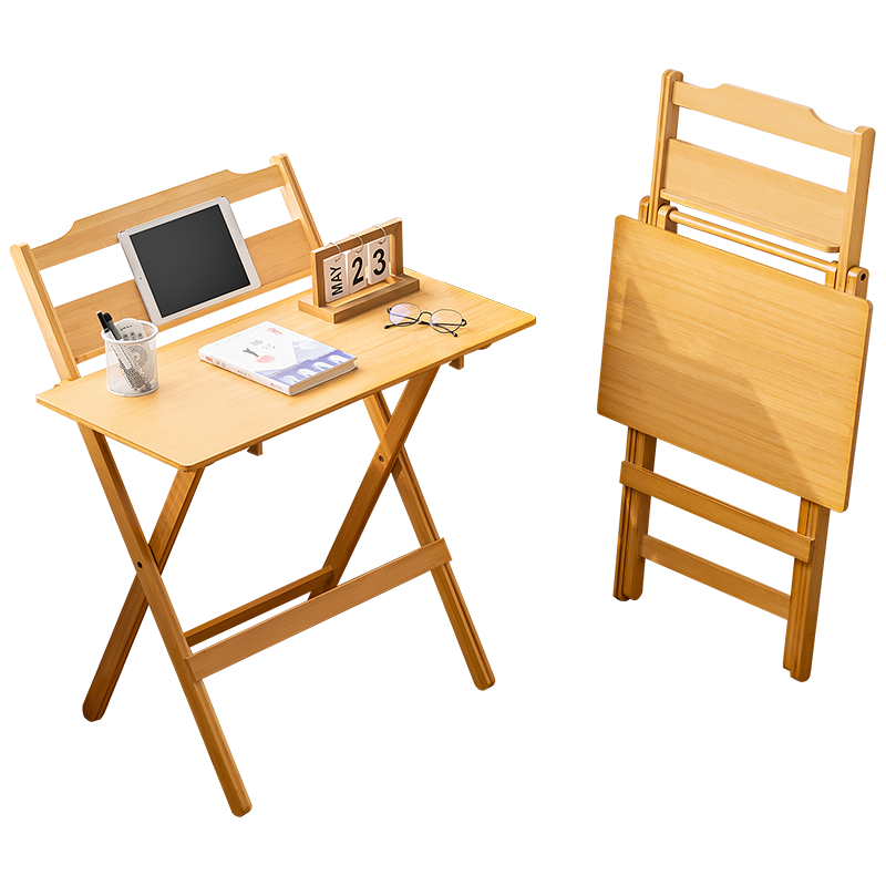 Laozhujiang Foldable Desk, Children's Study Computer Desk, Office Desk without Installation, Home Bedroom Writing Small Table, All-In Desig
