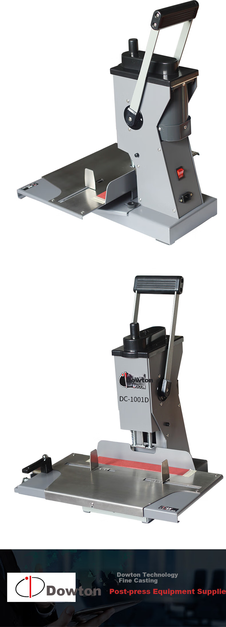 DOCON DC-K10, Φ6mm Handheld 8-Page Small All-Metal Single-Hole Puncher, Round Hole Punching Machine 8