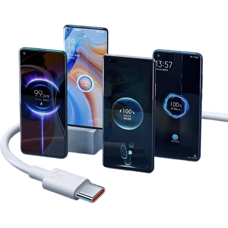 Кабель Shishan Type-C, 6A/5A, быстрая зарядка 40W/66W/100W, для Huawei Mate70/50/P60/40/Honor, автомобильный зарядный кабель