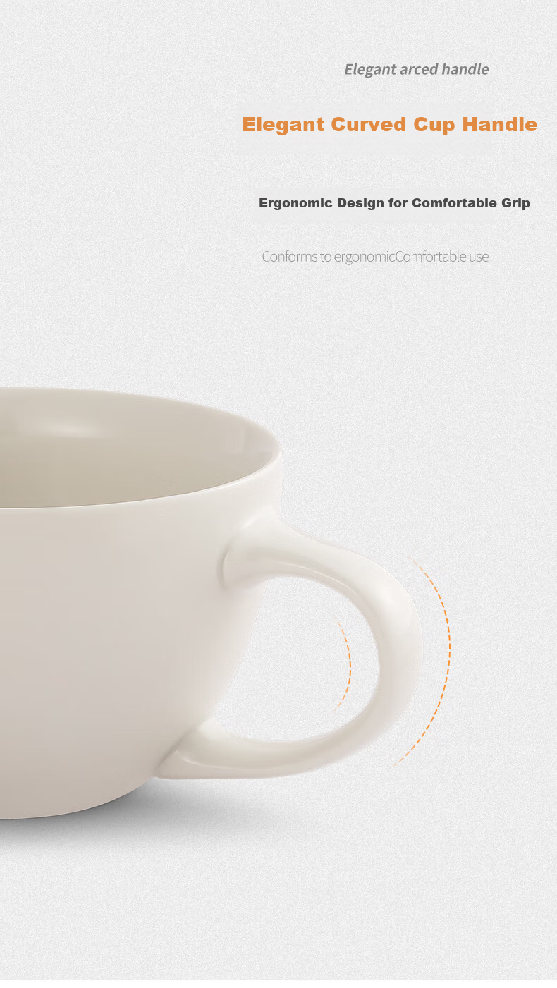 MHW-3BOMBER Bomber [Gift] Ceramic Coffee Mug, Latte Art Cup, Cup And Saucer Set, Instagram-Friendly, Retro High-End Feel, Niche 11