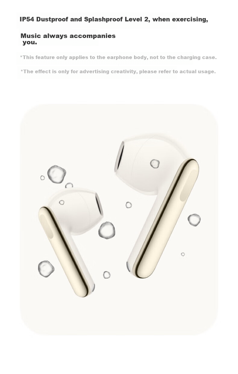 Huawei FreeBuds SE 3 Wireless Bluetooth Earphones, Long Battery Life of 42 Hours, Fast Charging, Flowing Gold Color 19