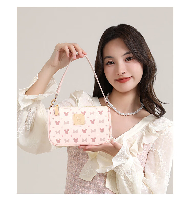 Disney Handbag, Women's Shoulder Crossbody Bag, Minnie Mouse Design, Underarm Bag, Birthday Gift Box Set for Wome 23