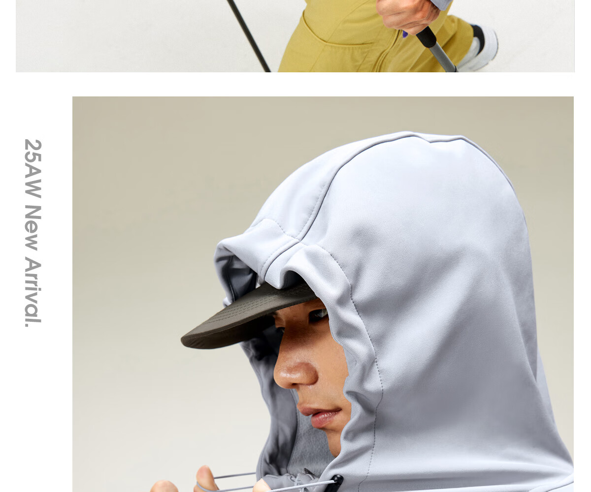 CAMEL Autumn Winter Outdoor Water-Repellent Functional Softshell Jacket Women Waterproof Warm Fleece Hiking Coat Couple Style M15CA6V069 8