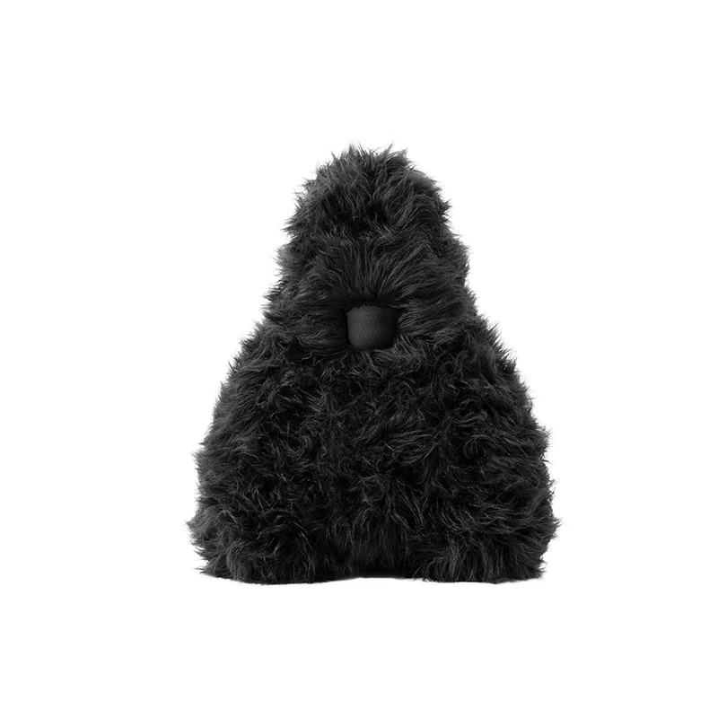 IF Speaker David Yanying Black Long Fur Version Bluetooth Speaker, Home Art Decoration, High-Fidelity Speaker
