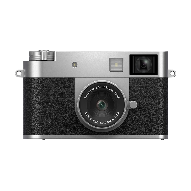 FUJIFILM X-Half/xhalf Mirrorless Camera, Specialized for Photography And Travel, Entry-Level Digital Camera, Retro Film Simulation, 19 Types of FUJIFILM Filters, Silver