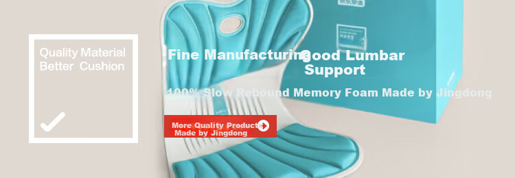 JD Original Posture-Correcting Lumbar Support Cushion, Back Support for Students, Seat Cushion, Breathable Ergonomic Lumbar Support Pad 1