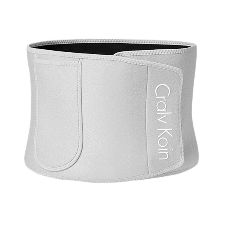 CRALVKOIN Sweat-Inducing Fat-Burning Waist Belt with Silver Ions for Weight Loss, Abdominal Compression, Running Training, Large Size Back Support And Body Shaping
