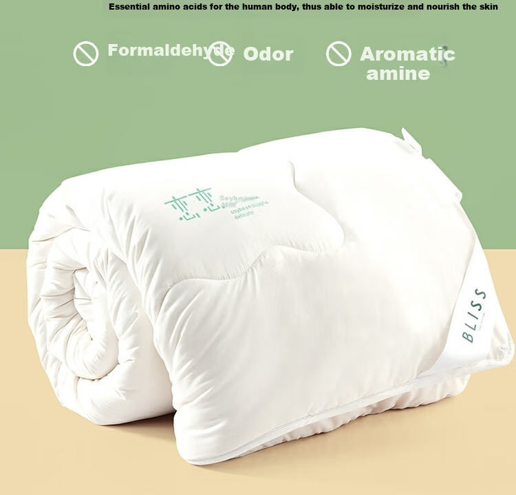 Bailisi Comforter, All-Season Soybean Fiber Quilt, Spring And Autumn Duvet, Four-Season Comforter, Approximately 4.87 Ji 7