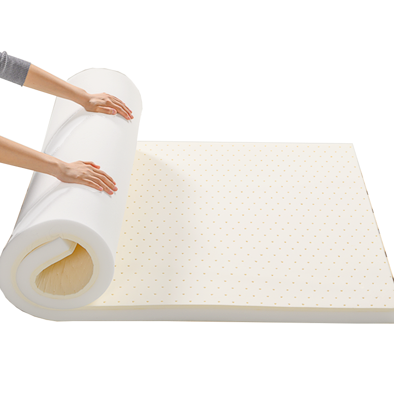Baopo Student Dormitory Mattress, 90x200cm, Thai Natural Latex Foam Mattress, Single Bed for Rental Apartments, Tatami Style, Foldable