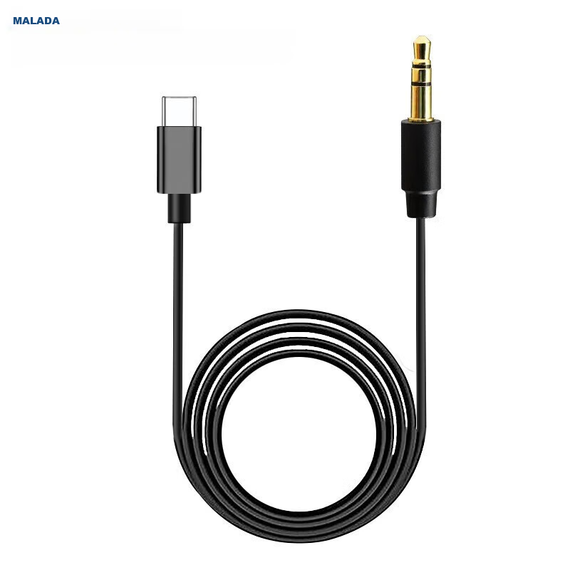 Mailada CN35T Microphone-Specific 3.5mm to Apple Adapter, Wireless Lavalier Mic Conversion Cable, 3.5mm to TYPE-C Interface