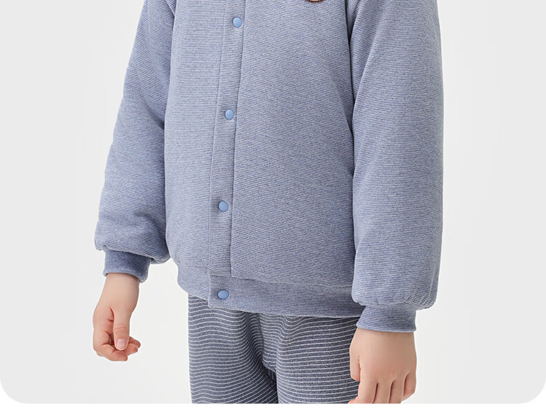 NUBIWU Kids Cotton Jacket Autumn Winter Thickened School Uniform Liner Warm Underwear Coat Boys Cotton Coat 28