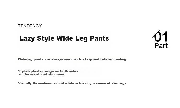 Dme [Lazily Casual Pants] Autumn Style, Relaxed Fit, Textured Design, Versatile Casual Pants for Wome 5