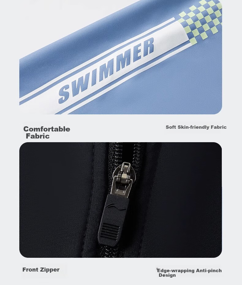 Li-Ning Children's Swimsuit, Boys' One-Piece Racing Swimwear for Older Kids And Teenagers Aged 12-16, Professional Competition Swimwear for Older Boys 23
