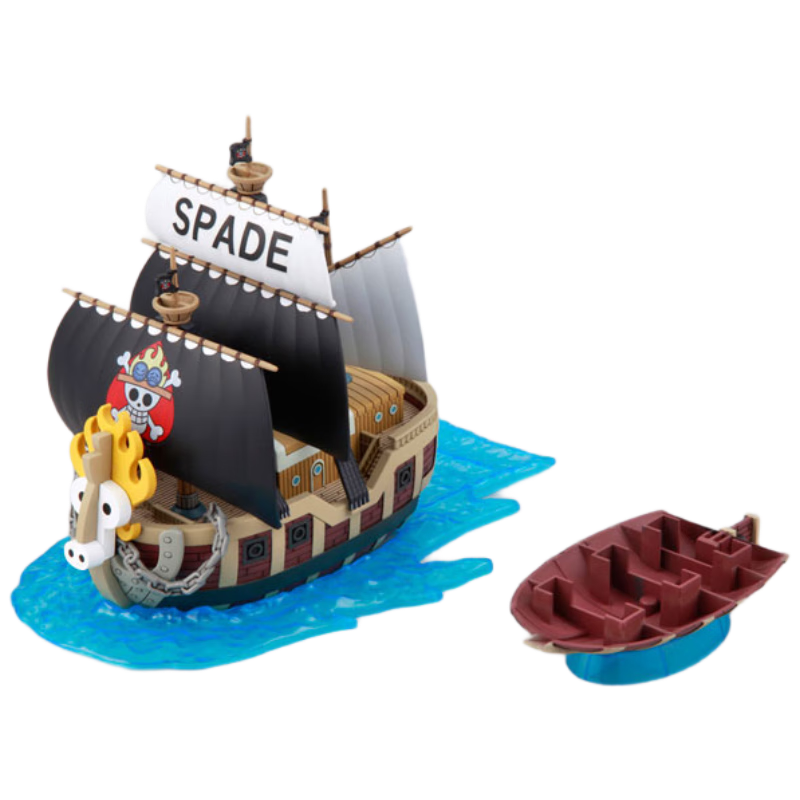 BANDAI One Piece Great Ship 12 Spade Ship Assembly Model