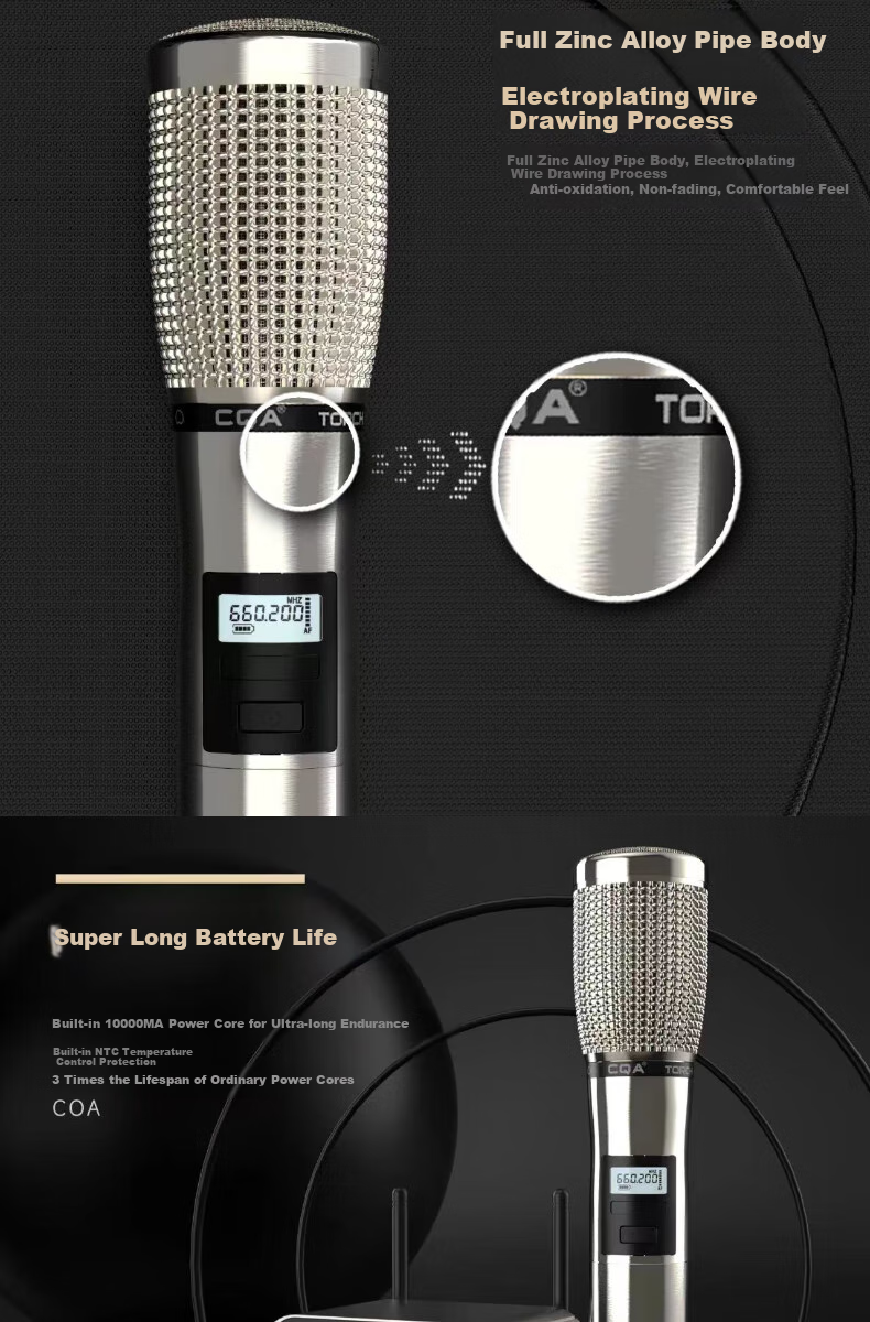 CQA Torch Wireless Microphone, Ickb So8 Sixth Generation Sound Card Kit, Mobile Phone Outdoor Live Streaming, Computer Universal, Streamer Singing, Quanmin K Song Live Streaming Equipment Complete Set 9