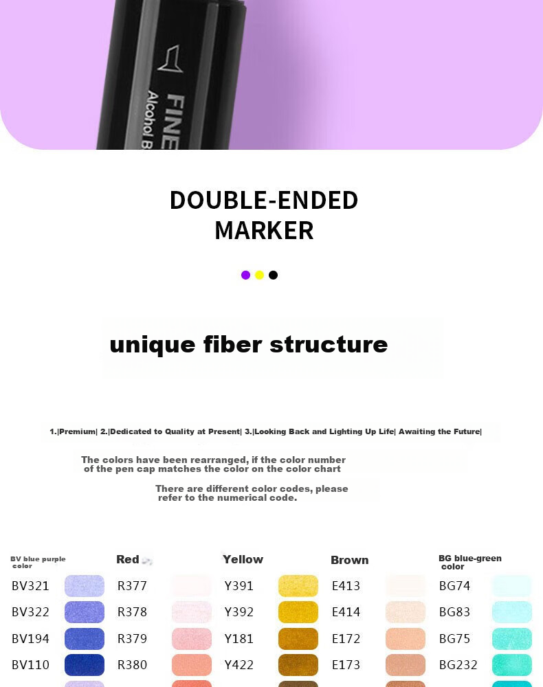 FINECOLOUR 5th Generation Alcohol-Based Dual-Tip Markers, 120 Colors Standard Pencil Case Set (With Base), Art Sketching Watercolor Pens 18