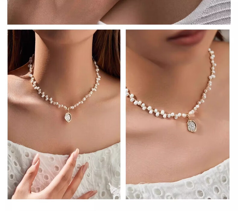 Amber Lollipop Star Gravity Series Zodiac Pearl Necklace, Women's Pendant Neck Chain, Birthday Gift, Practical Present for Girlfriend, Wife, Or Best Friend 6