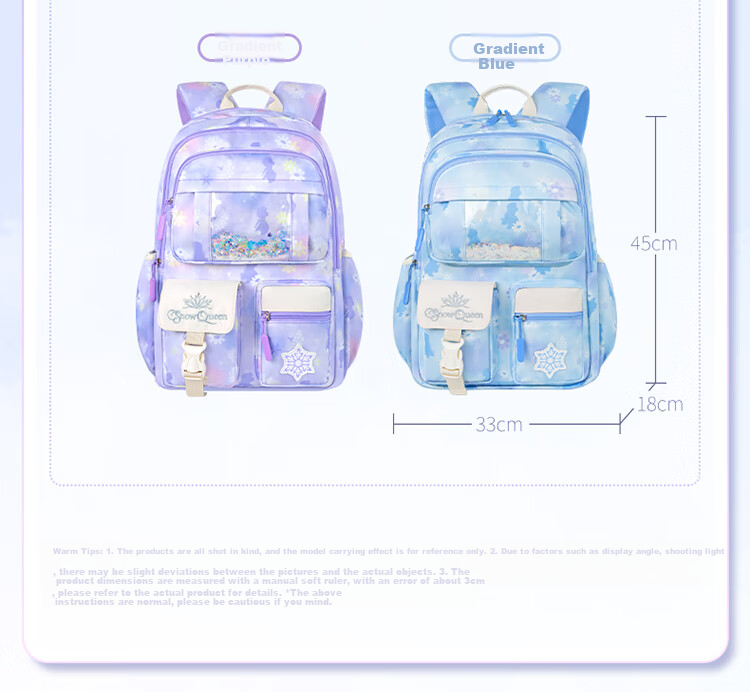 Disney Backpack for Elementary School Students Grades 3-6, Large Capacity, Lightweight, Breathable, Double Shoulder Bag, Strawberry Bear B22032-T1X 13