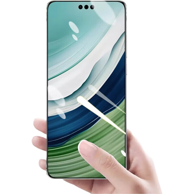 Чехол-накладка EDDGA для Huawei Mate 60 Pro, ультратонкий, полупрозрачный, защита всех линз, противоударный, приятный на ощупь, белый