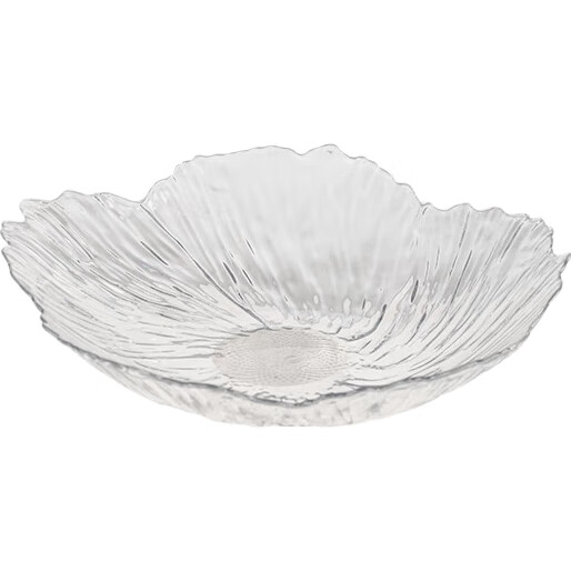 Фруктовница CAIZHI CZ6855, 26 см, прозрачная, пластиковая, для дома и гостиной, для закусок, орехов и сухофруктов