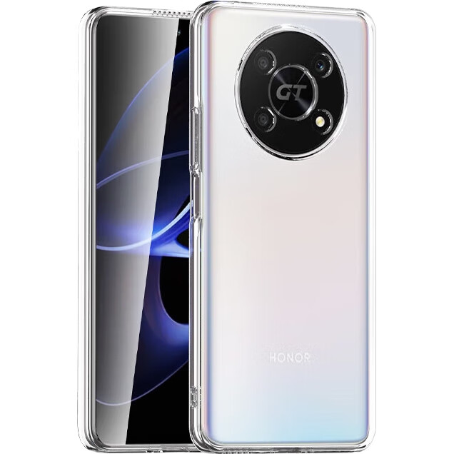 Чехол для телефона ESCAPE для Honor X40 GT Racing Edition, прозрачный, силиконовый, противоударный, с защитой камеры и отверстием для шнурка