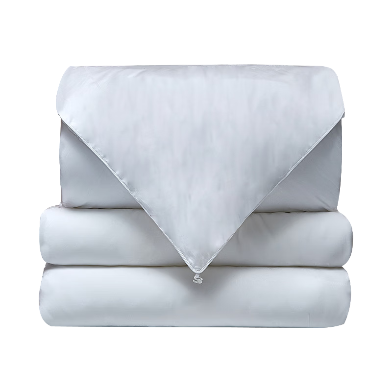 MUJI 2-in-1 Mulberry Silk Quilt Set A-Class 100% Tussah Silk All-Season Quilt Air-Conditioning Quilt Core 9 Jin 220*240cm