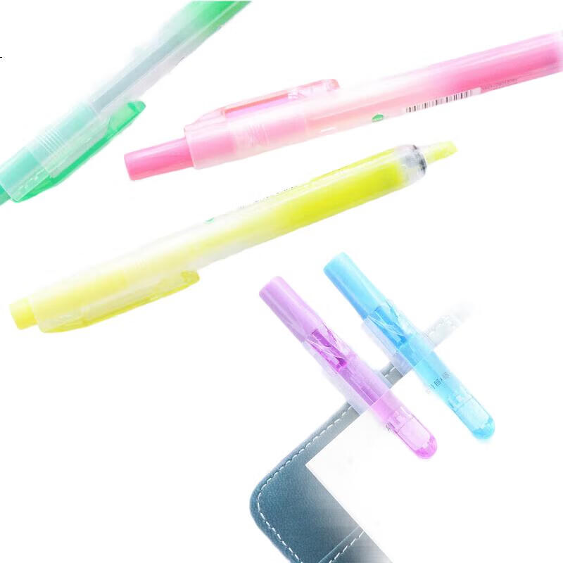Маркер Pentel SXS15, выдвижной, для журналов, большой емкости, перезаправляемый, флуоресцентный, 4.5 мм, небесно-голубой