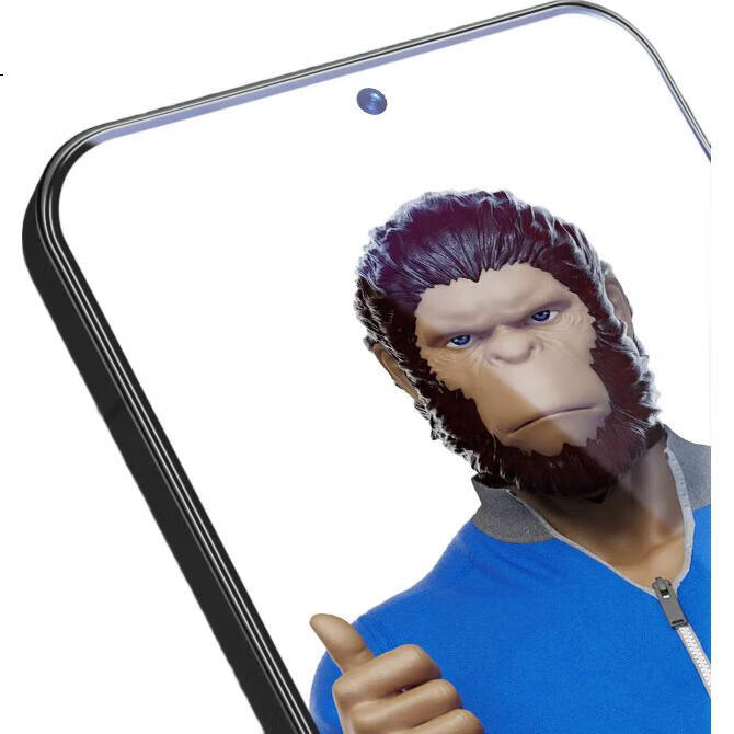 Защитное стекло Lanxingxiansheng для Samsung S25+/S24+, прозрачное, противоударное, антибликовое, защита от отпечатков пальцев