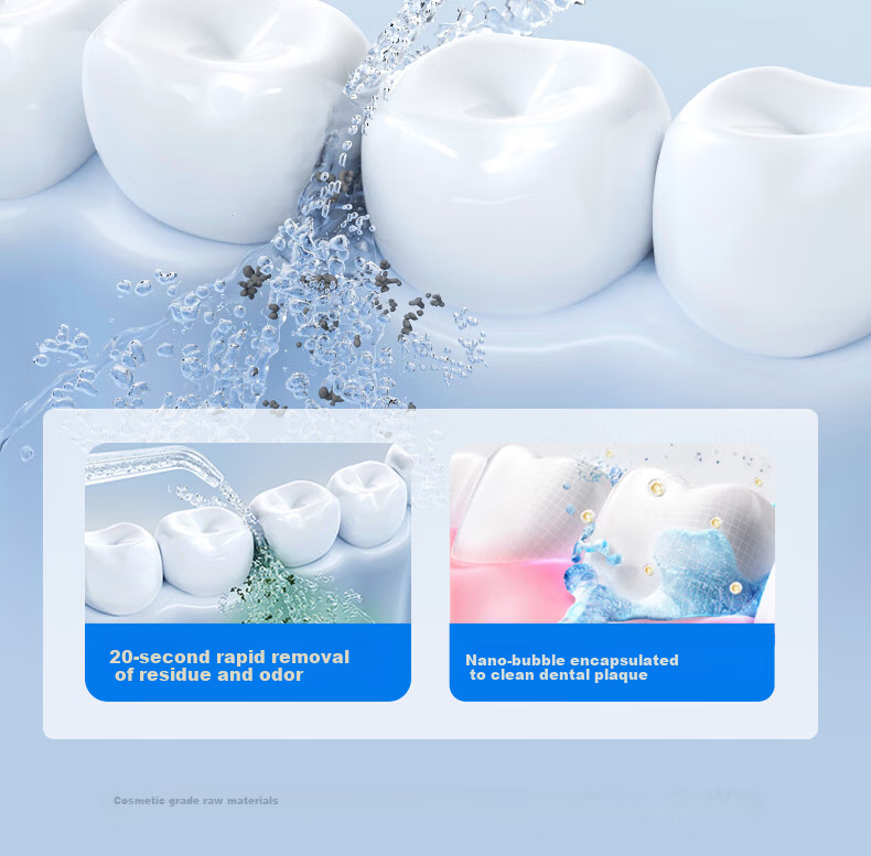 KONKA Oral Irrigator, Home Dental Water Flosser, Tooth Cleaner, Portable Upright Design, Fully Washable, Orthodontic Prevention, Tartar Removal, Gift for Couples, New Year's Present, Gift for Parents 13